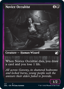 Novice Occultist [Innistrad: Double Feature] | Spectrum Games