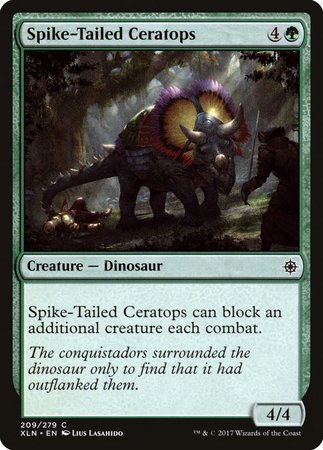 Spike-Tailed Ceratops [Ixalan] | Spectrum Games