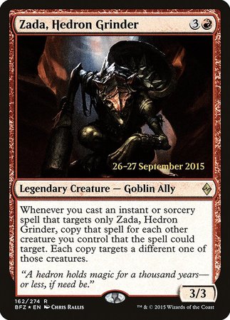 Zada, Hedron Grinder [Battle for Zendikar Promos] | Spectrum Games
