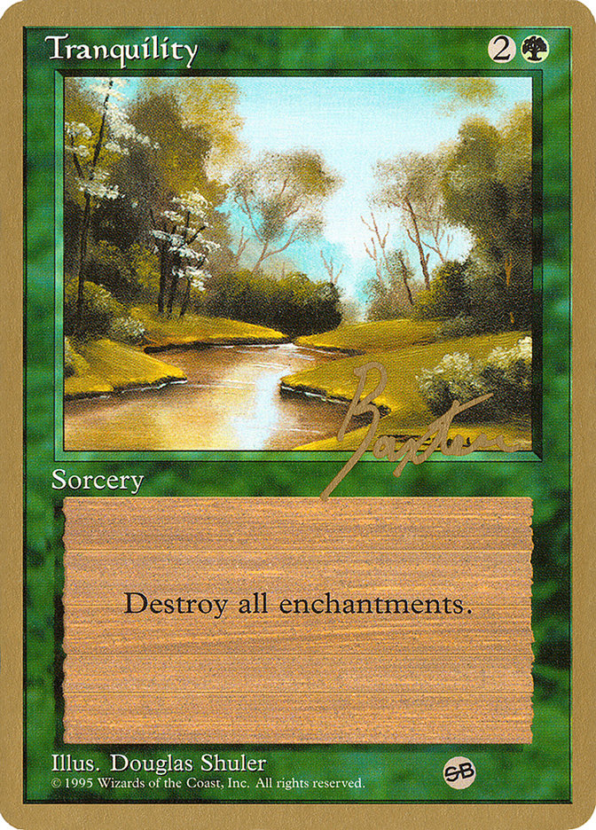 Tranquility (George Baxter) (SB) [Pro Tour Collector Set] | Spectrum Games