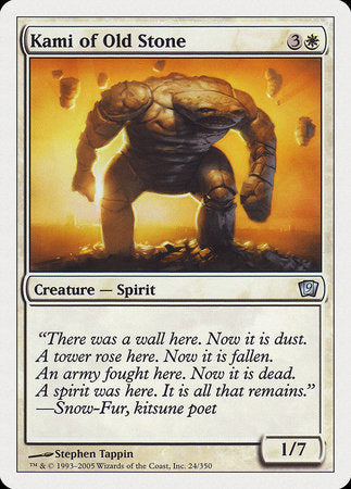 Kami of Old Stone [Ninth Edition] | Spectrum Games