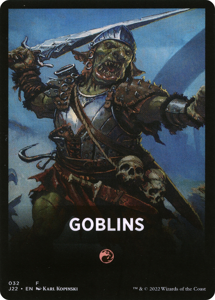 Goblins Theme Card [Jumpstart 2022 Front Cards] | Spectrum Games