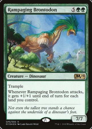 Rampaging Brontodon (2018 Gift Pack) [M19 Gift Pack] | Spectrum Games