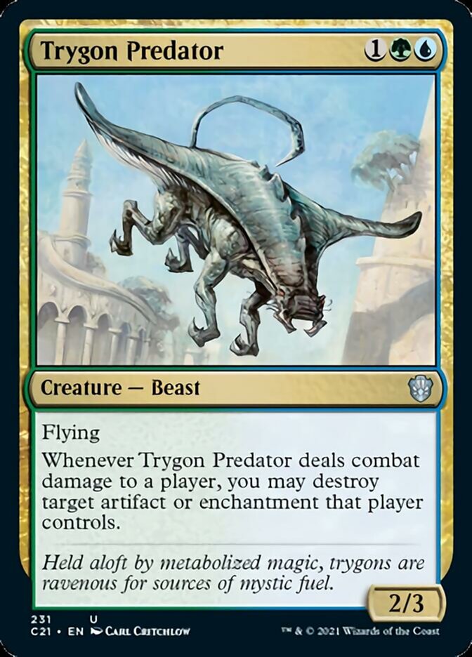 Trygon Predator [Commander 2021] | Spectrum Games