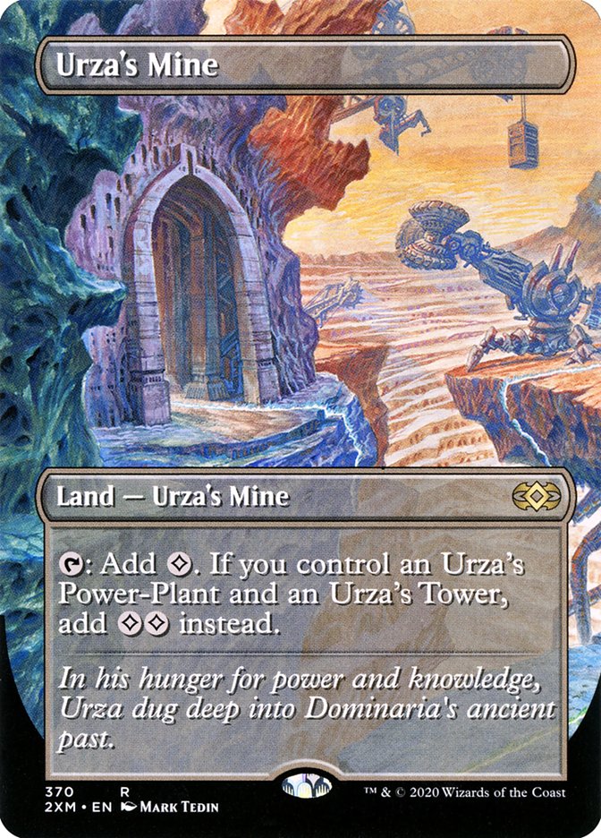 Urza's Mine (Borderless) [Double Masters] | Spectrum Games