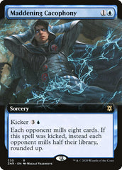 Maddening Cacophony (Extended Art) [Zendikar Rising] | Spectrum Games