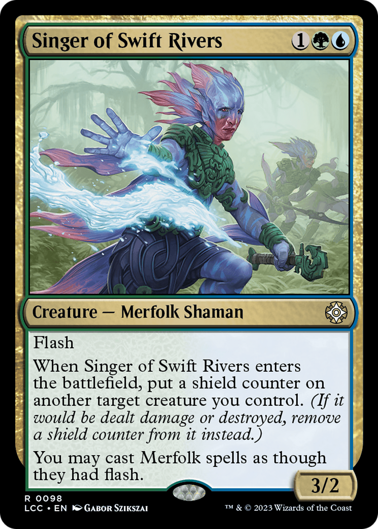 Singer of Swift Rivers [The Lost Caverns of Ixalan Commander] | Spectrum Games