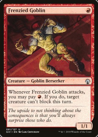 Frenzied Goblin [GRN Guild Kit] | Spectrum Games