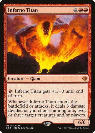 Inferno Titan [Archenemy: Nicol Bolas] | Spectrum Games