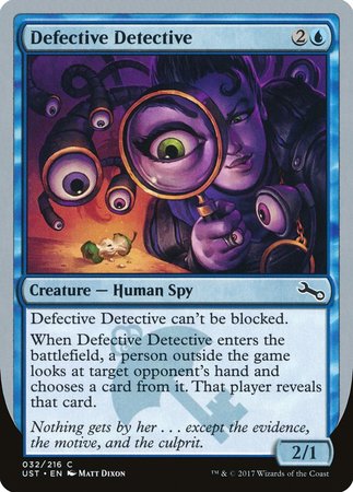 Defective Detective [Unstable] | Spectrum Games