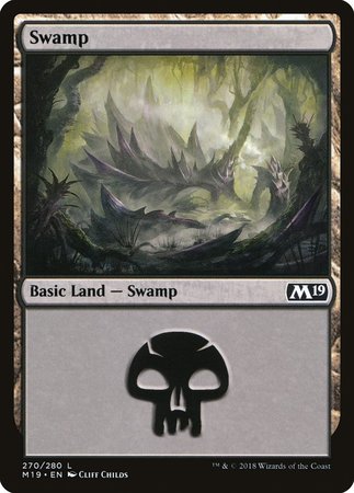 Swamp (270) [Core Set 2019] | Spectrum Games