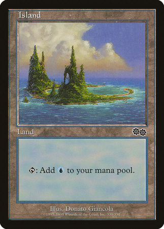 Island (338) [Urza's Saga] | Spectrum Games