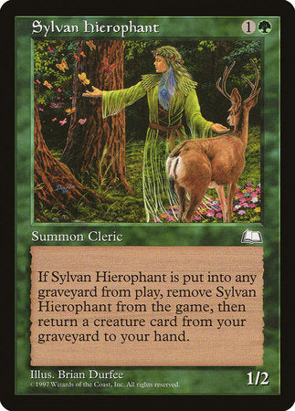 Sylvan Hierophant [Weatherlight] | Spectrum Games