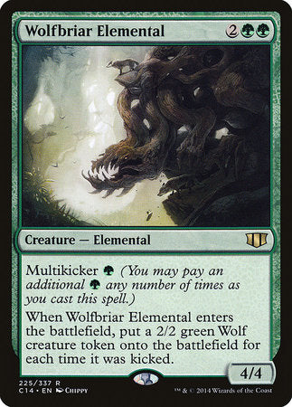 Wolfbriar Elemental [Commander 2014] | Spectrum Games