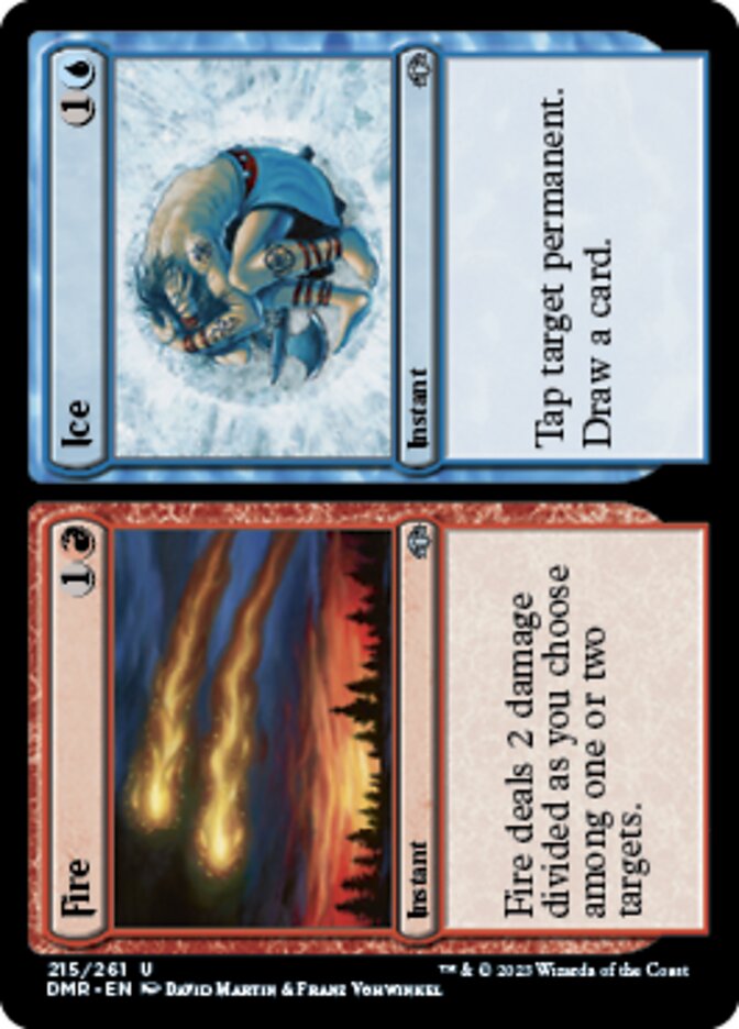 Fire // Ice [Dominaria Remastered] | Spectrum Games