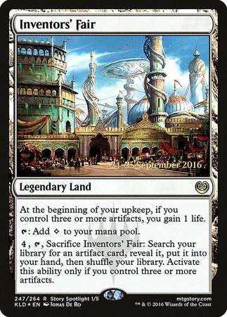 Inventors' Fair [Kaladesh Promos] | Spectrum Games