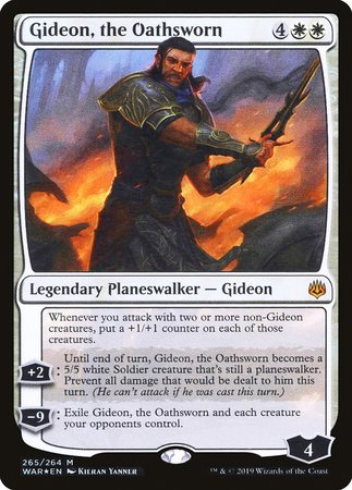 Gideon, the Oathsworn [War of the Spark] | Spectrum Games