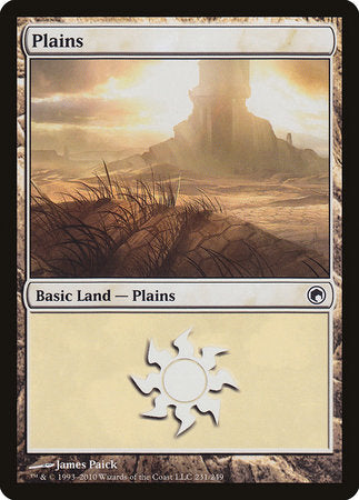 Plains (231) [Scars of Mirrodin] | Spectrum Games