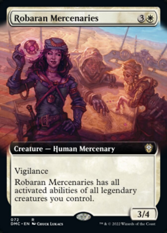 Robaran Mercenaries (Extended Art) [Dominaria United Commander] | Spectrum Games
