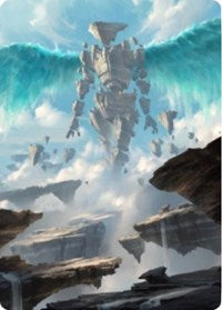 Celestial Colonnade Art Card [Zendikar Rising Art Series] | Spectrum Games