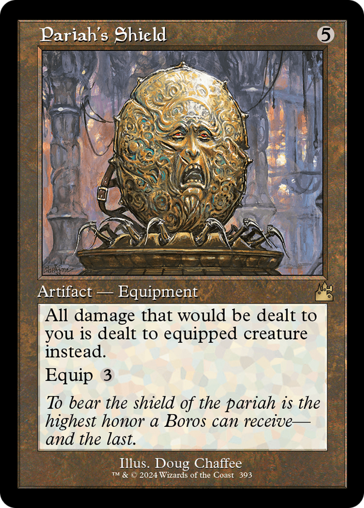 Pariah's Shield (Retro Frame) [Ravnica Remastered] | Spectrum Games