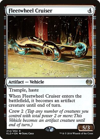 Fleetwheel Cruiser [Kaladesh Promos] | Spectrum Games