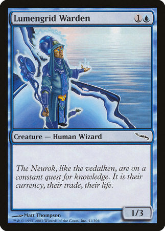 Lumengrid Warden [Mirrodin] | Spectrum Games