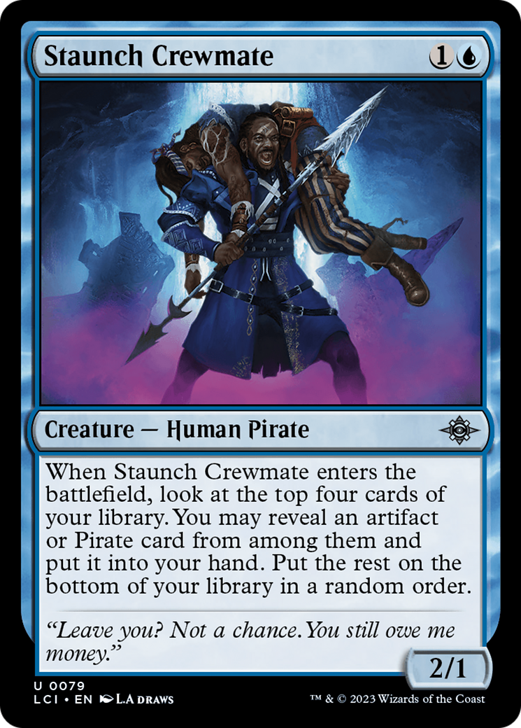 Staunch Crewmate [The Lost Caverns of Ixalan] | Spectrum Games