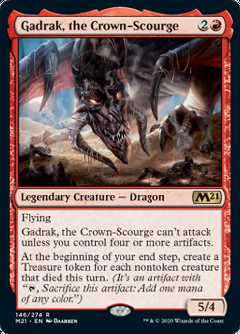 Gadrak, the Crown-Scourge [Core Set 2021] | Spectrum Games