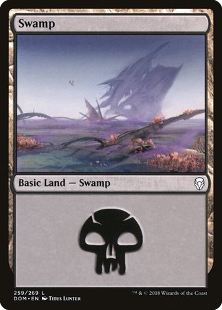 Swamp (259) [Dominaria] | Spectrum Games