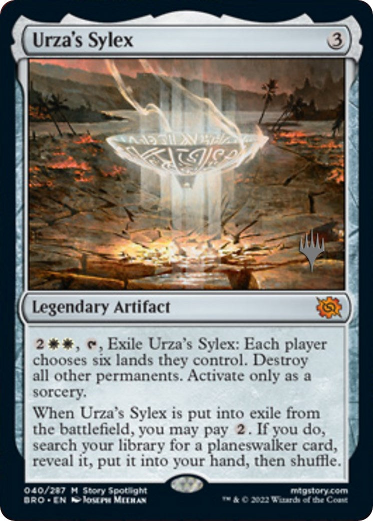 Urza's Sylex (Promo Pack) [The Brothers' War Promos] | Spectrum Games
