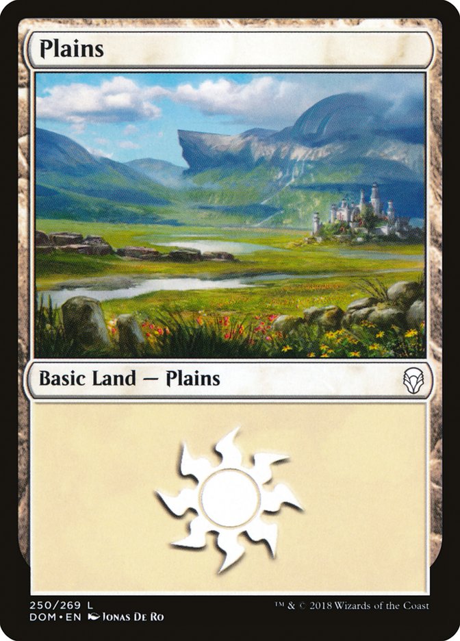 Plains (250) [Dominaria] | Spectrum Games