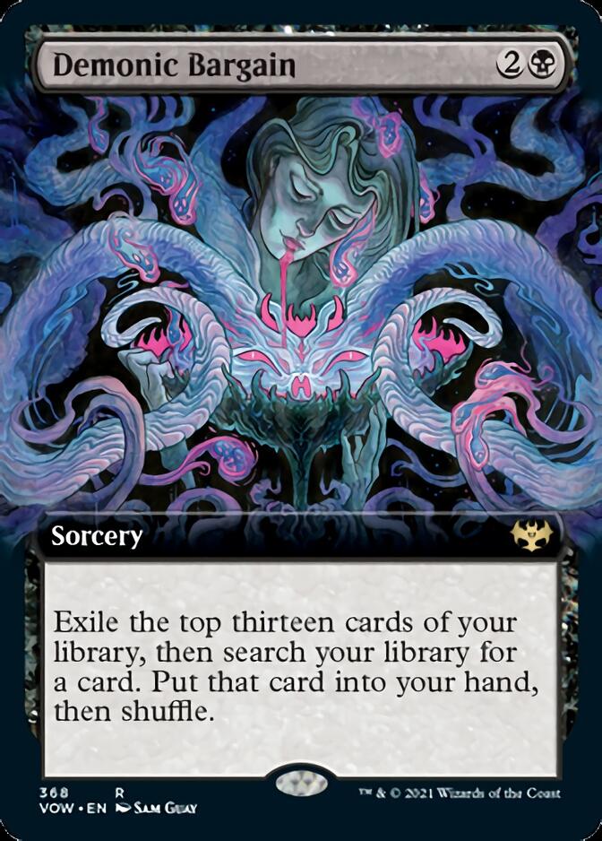 Demonic Bargain (Extended) [Innistrad: Crimson Vow] | Spectrum Games
