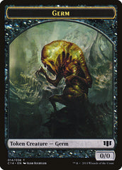 Germ // Zombie (016/036) Double-sided Token [Commander 2014 Tokens] | Spectrum Games