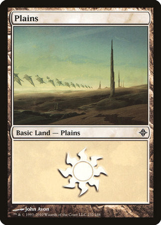 Plains (232) [Rise of the Eldrazi] | Spectrum Games