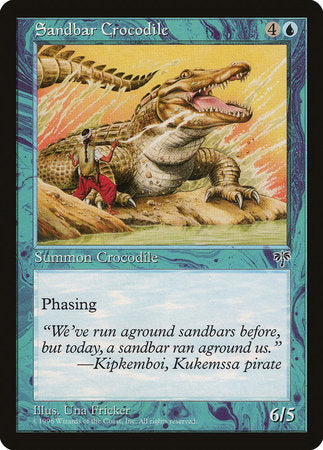 Sandbar Crocodile [Mirage] | Spectrum Games