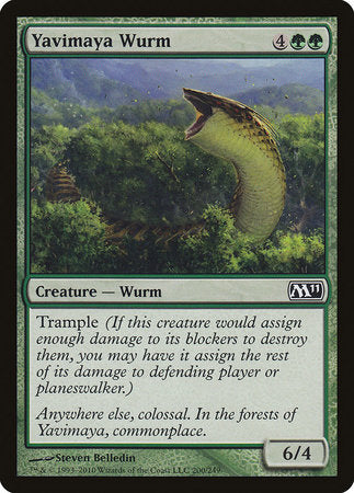 Yavimaya Wurm [Magic 2011] | Spectrum Games