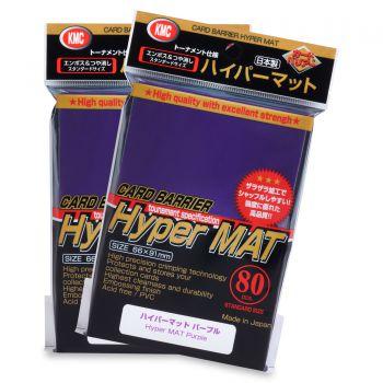 KMC Hyper Matte Purple - 80ct | Spectrum Games