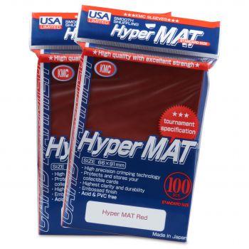 Hyper Matte Red - 100ct | Spectrum Games