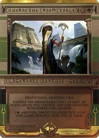 Rhonas the Indomitable [Amonkhet Invocations] | Spectrum Games