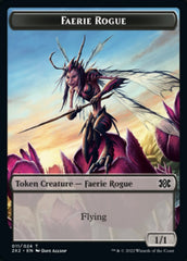 Faerie Rogue // Vampire Double-sided Token [Double Masters 2022 Tokens] | Spectrum Games
