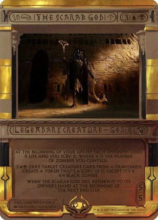 The Scarab God [Amonkhet Invocations] | Spectrum Games