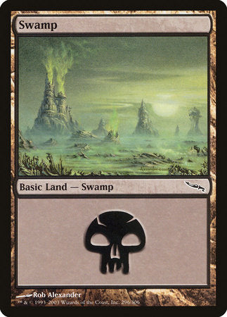 Swamp (296) [Mirrodin] | Spectrum Games