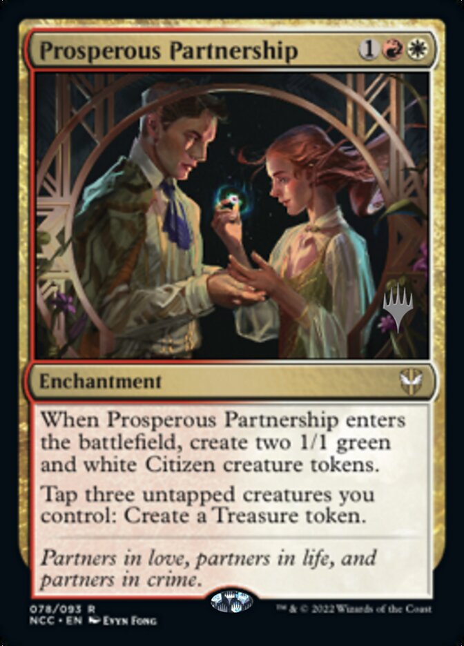 Prosperous Partnership (Promo Pack) [Streets of New Capenna Commander Promos] | Spectrum Games