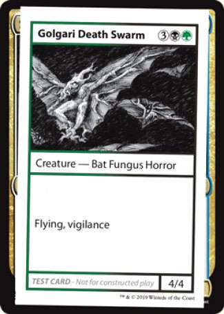 Golgari Death Swarm (2021 Edition) [Mystery Booster Playtest Cards] | Spectrum Games