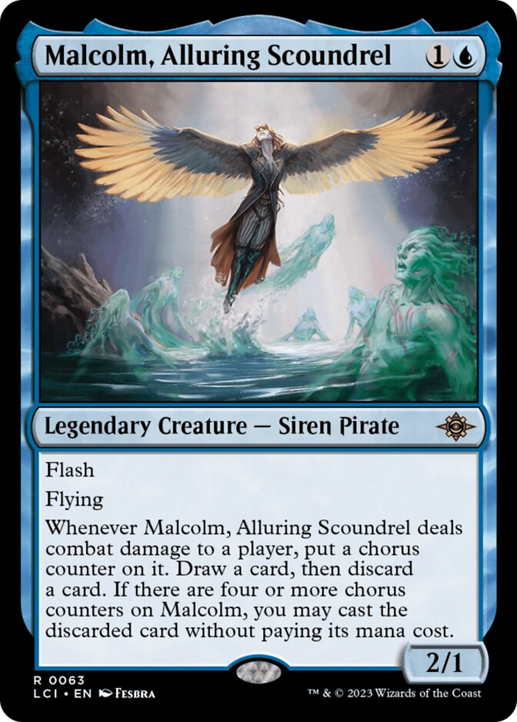 Malcolm, Alluring Scoundrel [The Lost Caverns of Ixalan] | Spectrum Games