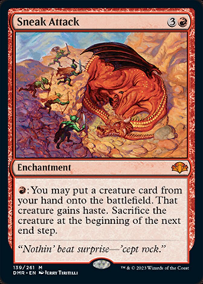 Sneak Attack [Dominaria Remastered] | Spectrum Games