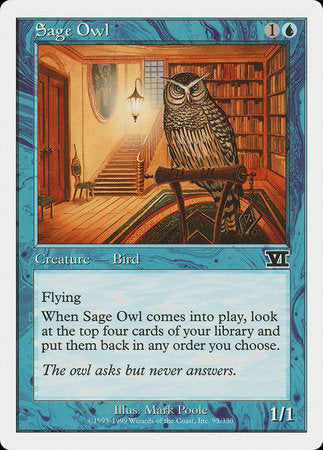 Sage Owl [Classic Sixth Edition] | Spectrum Games