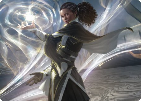 Clever Lumimancer Art Card [Strixhaven: School of Mages Art Series] | Spectrum Games