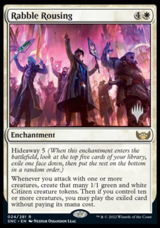 Rabble Rousing (Promo Pack) [Streets of New Capenna Promos] | Spectrum Games